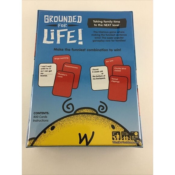 Grounded For Life Taking Family Time To The Next Level Party Game Night New 2022 - Picture 6 of 6